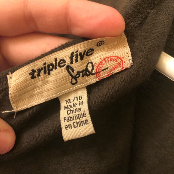 Triple Five Soul Olive Green Jumpsuit - Picture 3 of 3